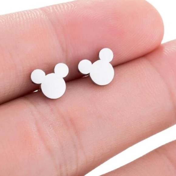Jewelry - Cartoon Mickey Earrings for Women Stainless Steel
